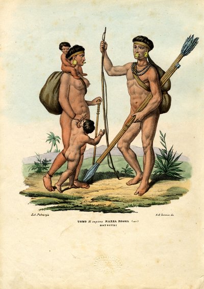 Botocudo Indians, 1863-79 af Raimundo Petraroja